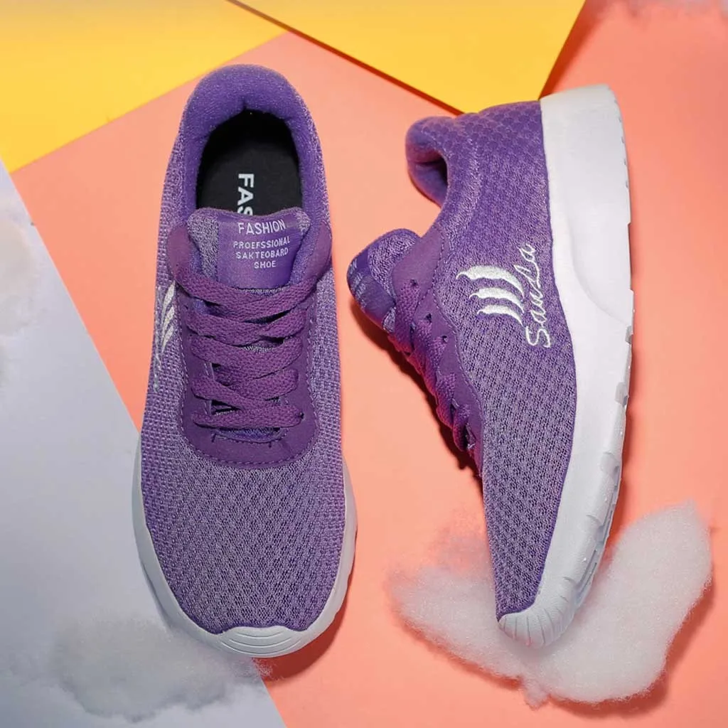 Женские высокие кроссовки с сеткой модные женские повседневные дышащая обувь