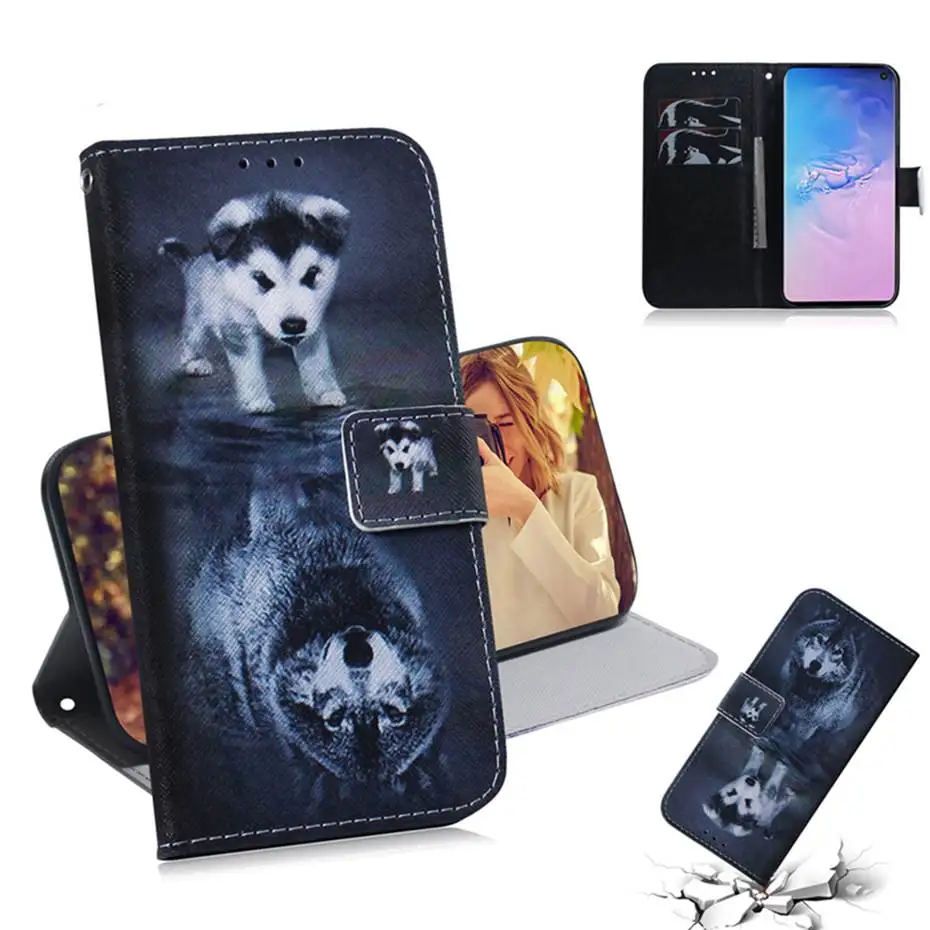Кожаный чехол-книжка чехол для samsung S10 S11 E Plus J6 J4 Plus A7 A9 A10 A40 A20 A30 A50 S M10 M20 M30 S Note 10 Pro кошелек Чехол