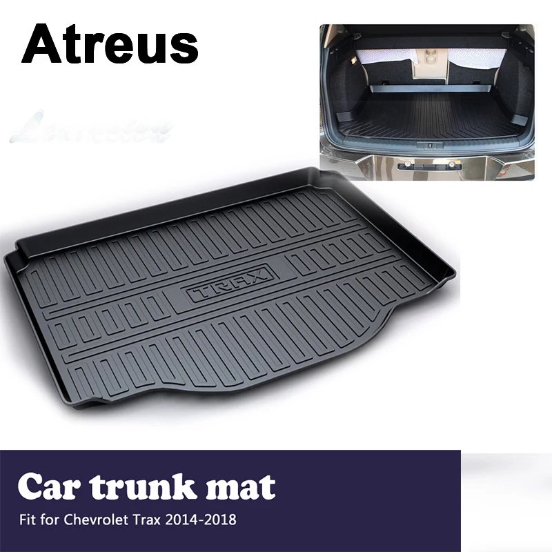 

Atreus Car Accessories Waterproof Anti-slip Trunk Mat Tray Floor Carpet Pad For Chevrolet Trax 2014 2015 2016 2017 2018
