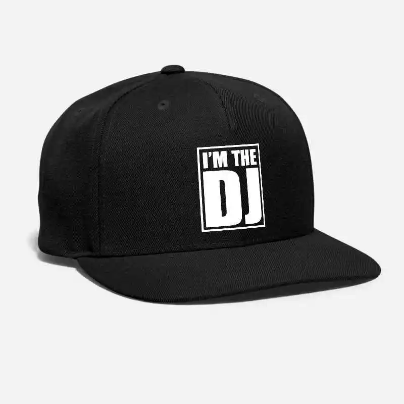 Кепка I'm The DJ с вышивкой по индивидуальному заказу танцевальный диск Jockey DeeJay
