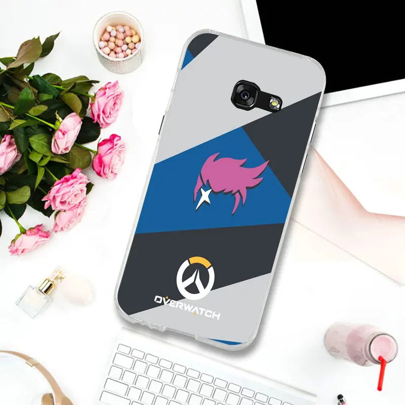 Overwatchs военных кораблей OW Hero Мягкие силиконовые чехлы для мобильных телефонов для Samsung Galaxy J3 J4 J5 J6 J7 J8 A3 A5 A7 сумки