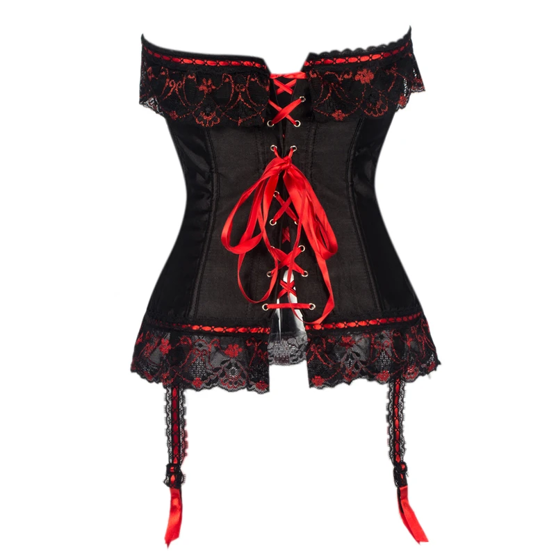 Женское стимпанк искусственная кожа Талия Cincher на шнуровке косточки Бюстье Топ корсет платье овербюст парча сексуальный размера плюс S-6XL