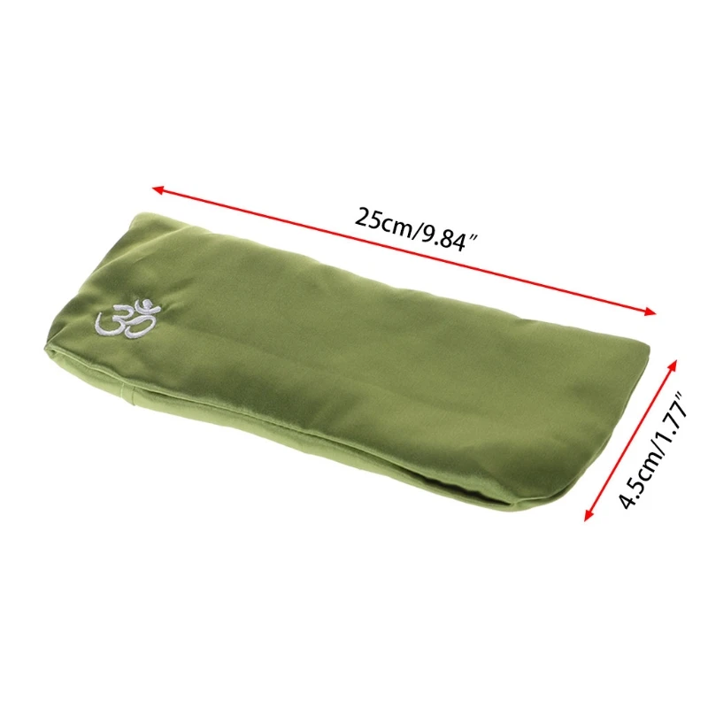 

1pc Yoga Eye Pillow Silk Cassia Seed Lavender Massage Relaxation Mask Aromatherapy
