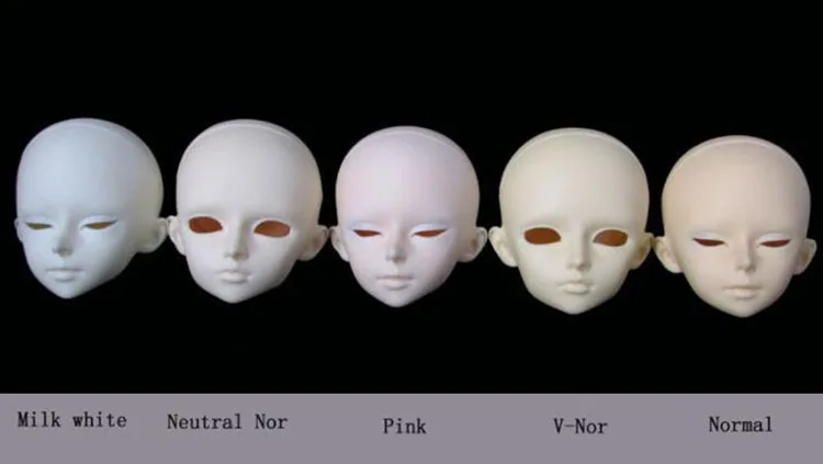 Высокое качество смола 1/3 BJD обычная головок 5 цвета | Игрушки и хобби