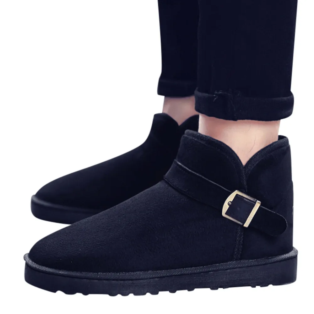 YOUYEDIAN/Мужская обувь удобные теплые дышащие зимние ботинки повседневная для