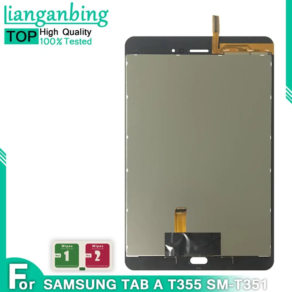 ЖК дисплей для Samsung Galaxy Tab A с дигитайзером сенсорного экрана и рамкой планшета T355