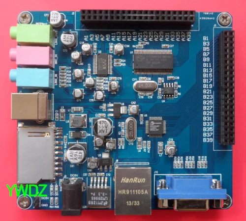 Расширитель FPGA/плата расширения DM9000/CY7C68013/WM8731/VGA Ethernet USB аудио | Электронные