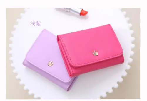 Лидер продаж 2017 маленький женский кожаный мини кошелек держатель для карт клатч