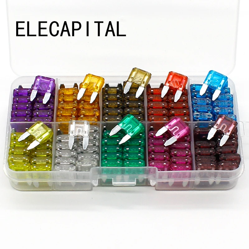 Новый мини 240 шт. Авто автомобильная Лодка Грузовик лезвие предохранитель