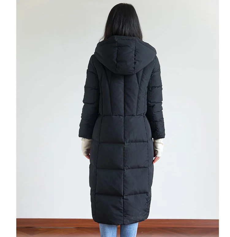 

2018 new winter Women's down jacket Large size Thicke office lady