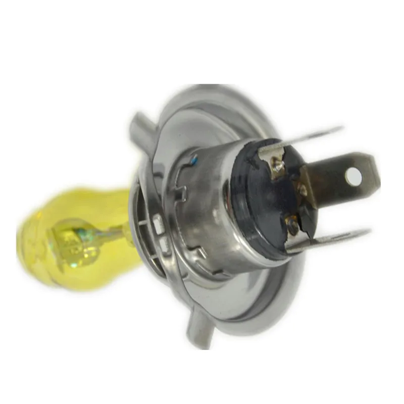 2x H4 9003 HB2 P43T 12V 100W 3000K ксеноновый Золотой Желтый Авто головной светильник лампа