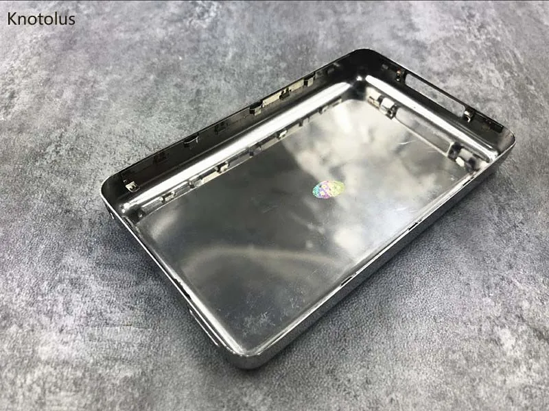 Тонкий чехол knotolus из толстого серебристого металла для iPod 6-го поколения