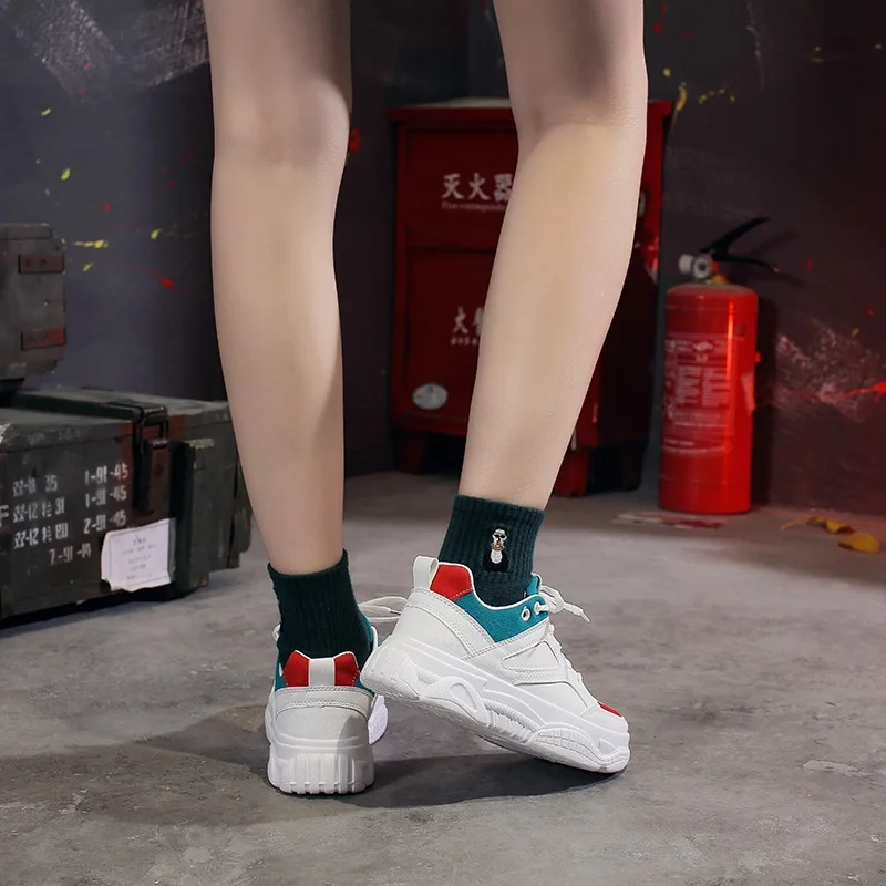 Женские кроссовки дышащие tenis feminino белые туфли женская повседневная обувь на