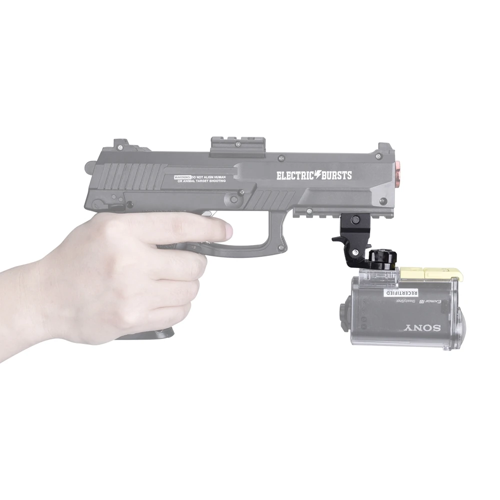 Алюминиевый адаптер Picatinny Rail Mount Kit винтовка рельс крепление для камеры для Gopro Hero 7 6 5 4 Воздушный пистолет прицел крепления