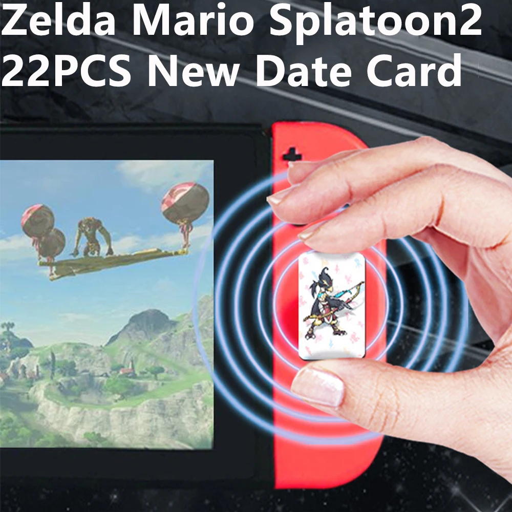 Новейшие 23 шт NFC игровые карты для Botw Switch Zelda Breathing Wild Super Mario Smash Cart 8 Bros Odyddey Splatoon 2 NS Switch