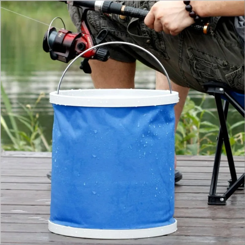 Многофункциональное складное ведро для мойки автомобилей рыболовное хранения