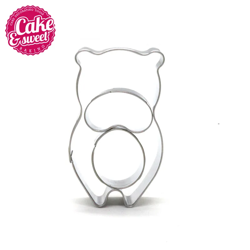 Формочки для печенья из нержавеющей стали в форме животного коровы бисквит