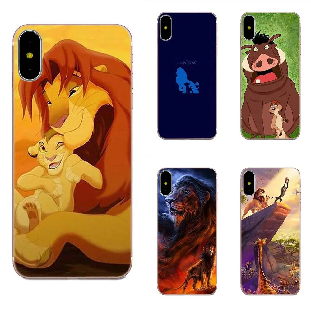 Мягкий защитный чехол из ТПУ Comic The Lion King Hakuna Matata для Xiaomi Redmi Mi Note 7 8 9 SE Pro Lite Go