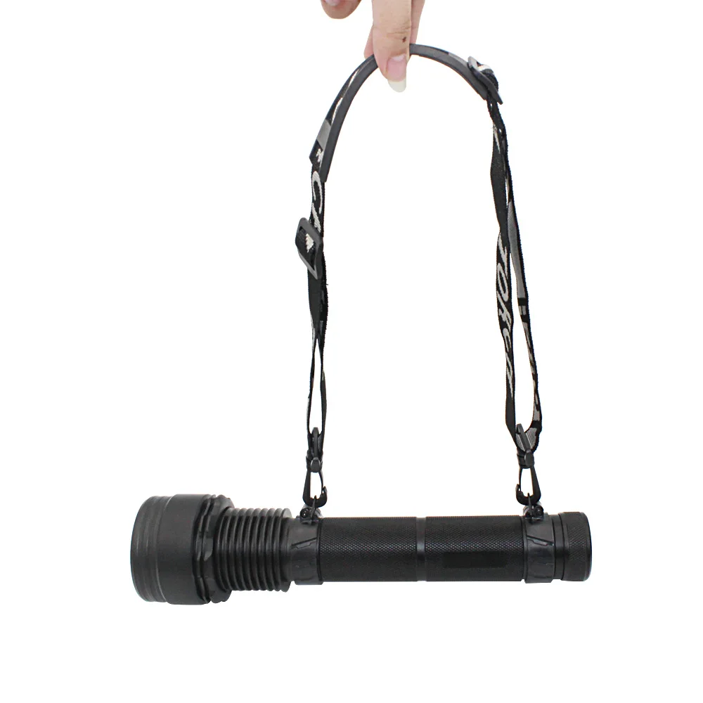 5000 люмен светодиодный вспышка светильник водонепроницаемый поиск с 6600 мА/ч