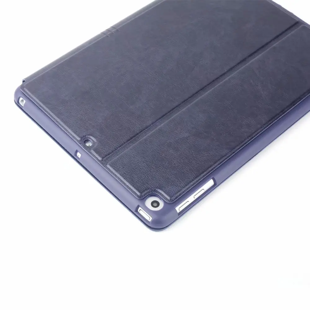 Авто Пробуждение/сон для Apple iPad 9,7 A1822 Силиконовый ТПУ флип смарт-чехол для iPad Mini 1 2 3 4 подставка+ ручка