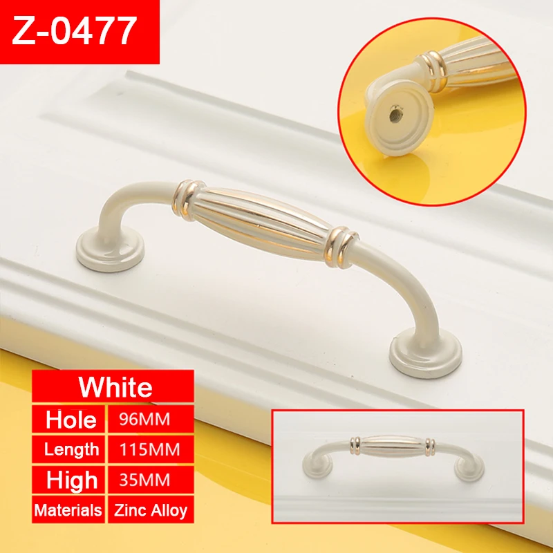 Z-0477-96 Ручки для шкафов poignee meuble фурнитура для кухонных шкафов дверные рукоятки и ручки простые черные ручки Z-0476 - Color: Z-0477-96