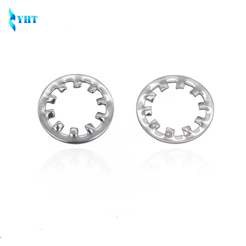 M3 M4 M5 M6 M8 M10 M12 SUS304 DIN6797J 304 Нержавеющая сталь A2 внутренние зубчатые шайбы с шайбой