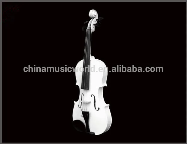 Новые однотонные тон белый Скрипки (Afanti AVL 043)|white violin|violinviolin white |