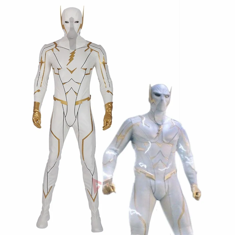 Флэш сезон 5 Нора Косплей Костюм Godspeed Комбинезон Маска сапоги и перчатки Комплект Хэллоуин Кожа Аниме наряд