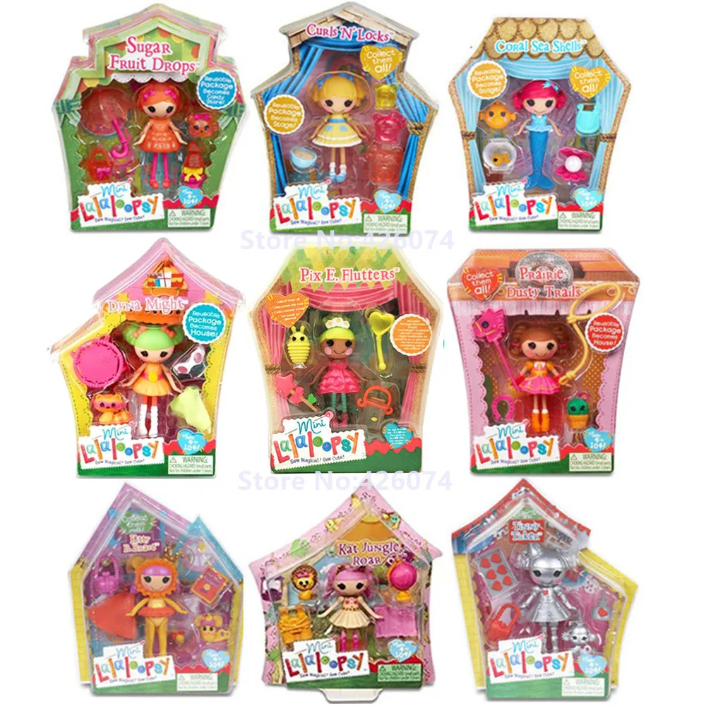 Мини-куклы Lalaloopsy, куклы для девочек, детские игрушки, украшения, детские подарки