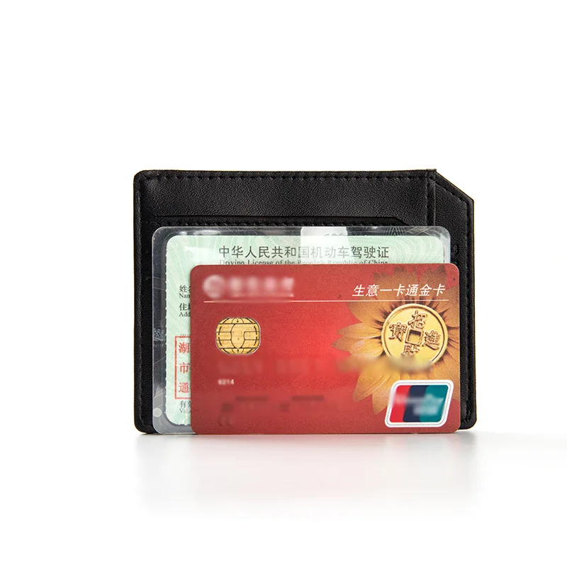 Кошелек для карт KUDIAN BEAR Minimalist Men Card Holder Slim Wallets Бренд дизайнерский мужской кошелек из искусственной кожи PU Purse BID104 PM49.