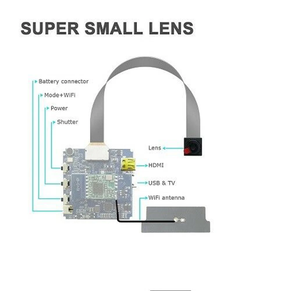 DIY Motion 4K беспроводной Wifi Wi-Fi детектор аксессуары мобильный Cam телефон с для скрытых камер безопасности