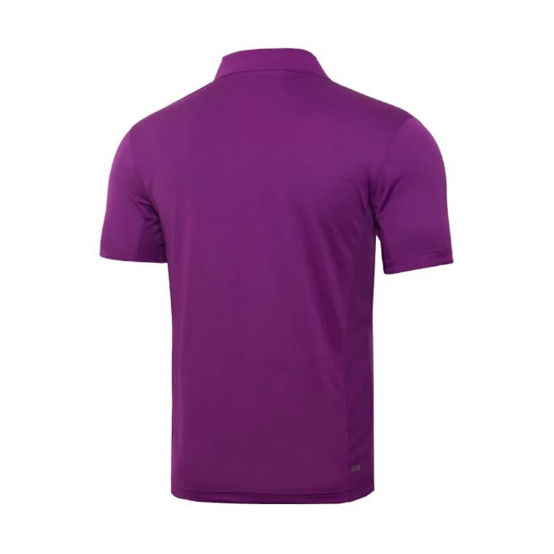 Li Ning мужские футболки для бадминтона дышащие 100% полиэстер удобные спортивные с