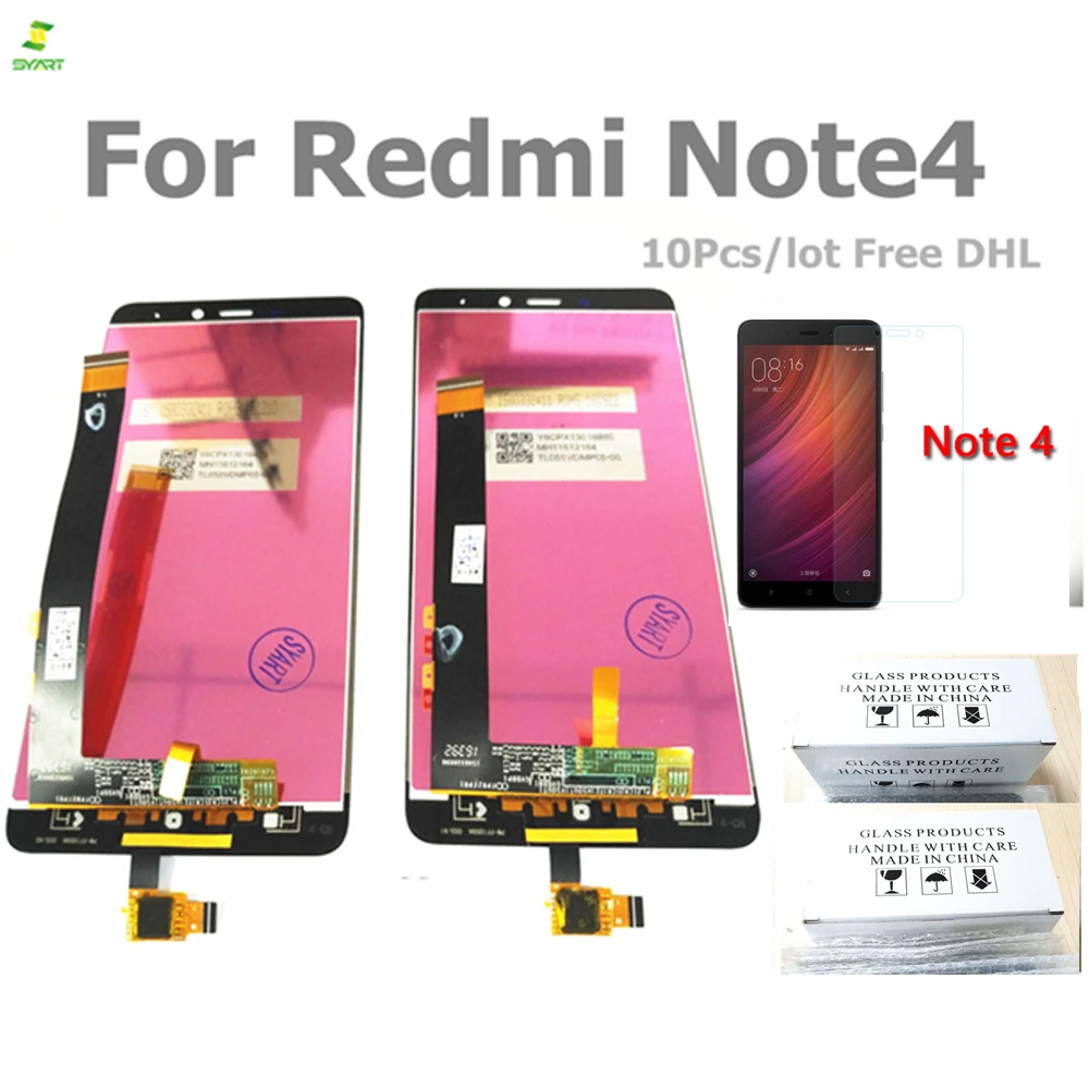 Redmi Note4 для Xiaomi Note 4 ЖК дисплей + сенсорный экран замена дигитайзер сборка