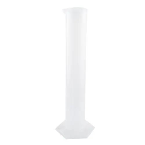 

SOSW-Lab Set 500mL Capacity Clear White Plastic Graduated Cylinder