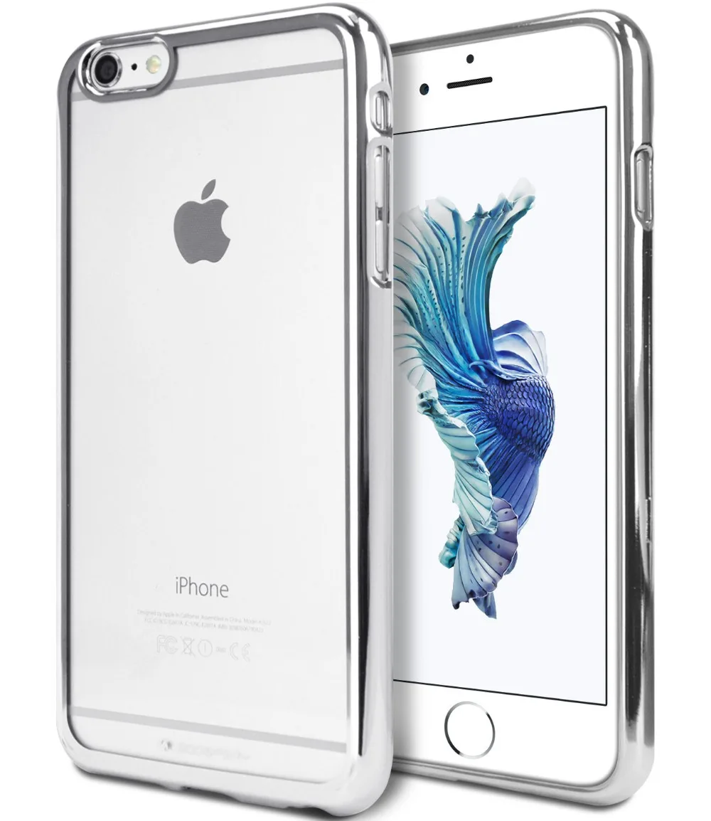 100% подлинный Goospery Ring 2 Jelly мягкий гелевый прозрачный чехол из ТПУ для iPhone 5 5s SE 6 6s 7 8
