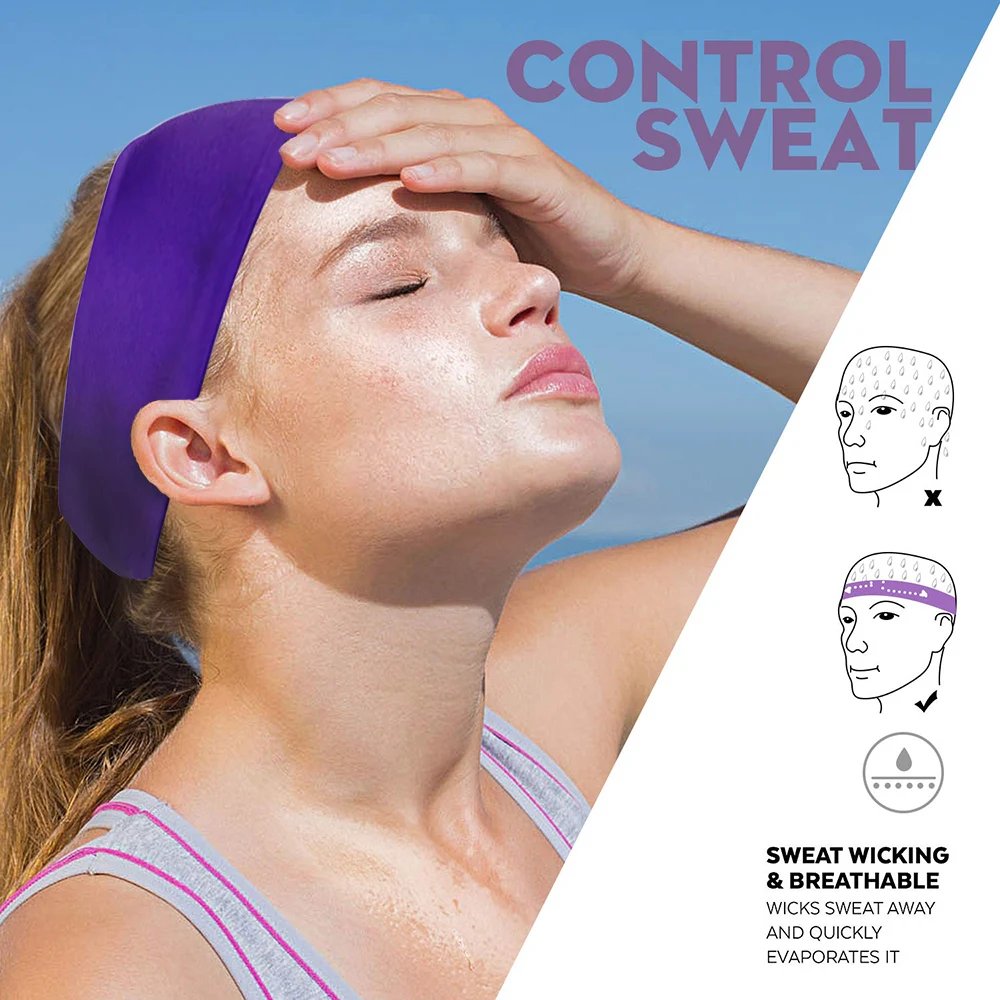 Lyca абсорбент Велоспорт Йога Спортивная Повязка от пота Для мужчин Sweatband для мужчин и женщин головные повязки для йоги головы Налобные повязки спортивные безопасности