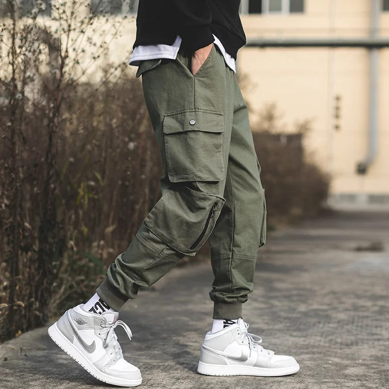 2019 SLOUPPG Мужская модная уличная одежда мужские спортивные штаны хлопковые брюки