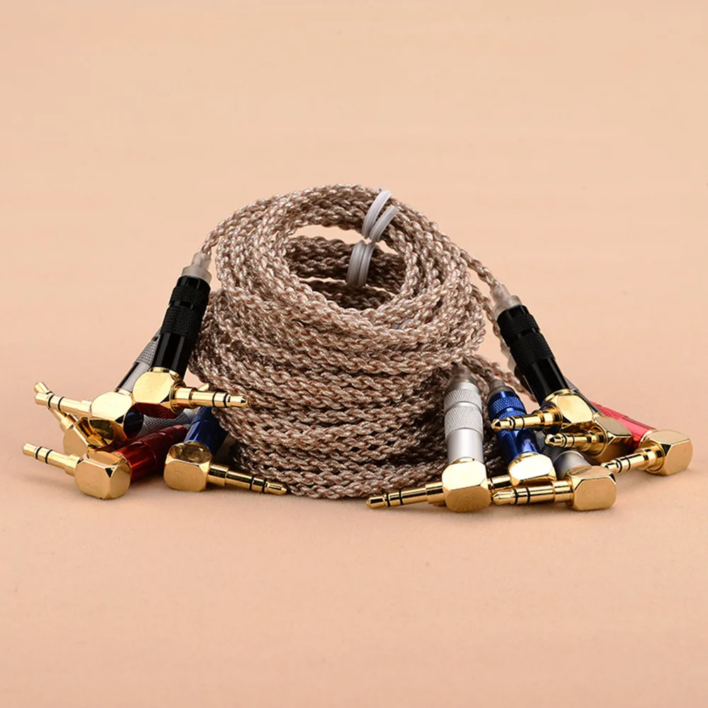 Hot Sales 1.2M FENGRU 10pcs/lot AUX Cable Male toMale Stereo Audio For Walnut V2/V2S/V3 Zishan Z1/Z2/Z3 Amplifier MP3 |