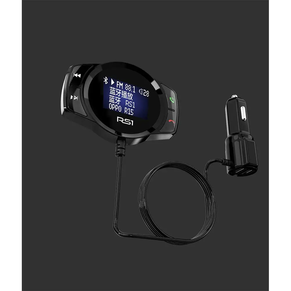 Bluetooth Charger Car FM Modulator Stereo AUTO MP3 Player Audio Adapter FM Transmitter Quick Charger Support U Disk