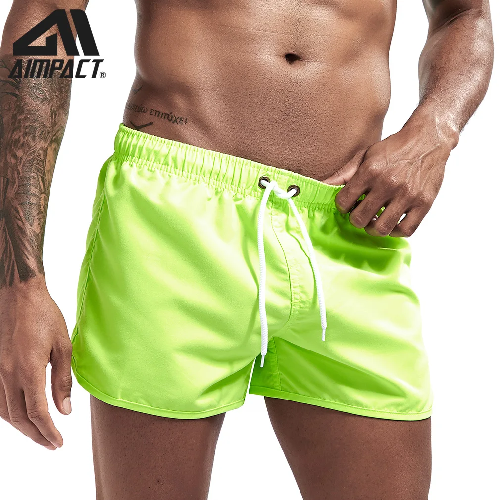 Aimpact быстросохнущие пляжные шорты для мужчин лето повседневное Active Sexy BeachSurf Swimi человек спортсмен Gymi дома Hybird стволы PF55