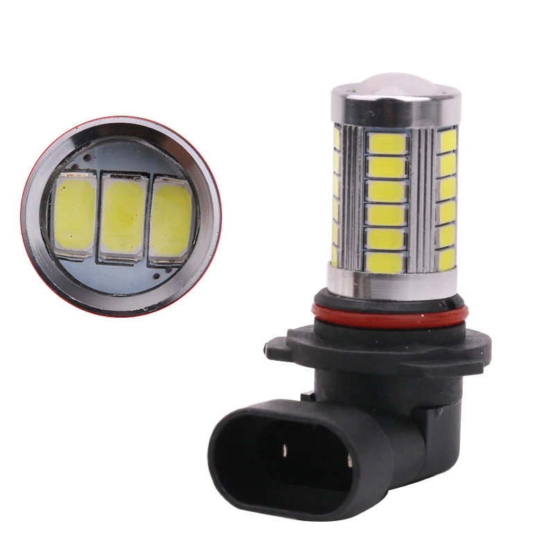 Автомобильный светодиодный противотуманный светильник 9006 HB4 5630 33 SMD поворот