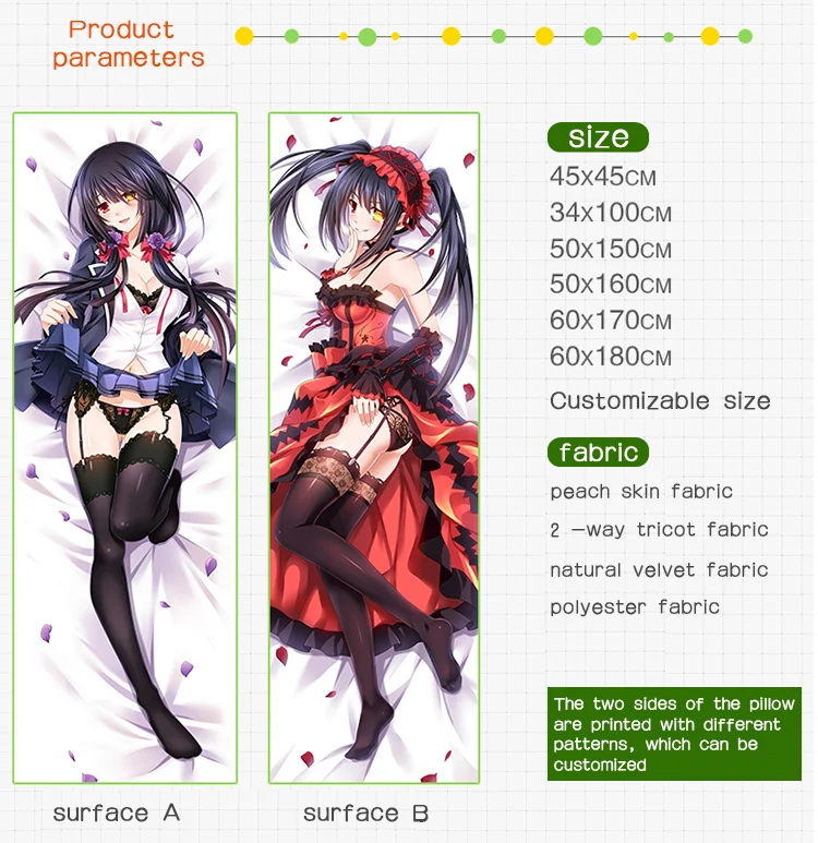 Дизайн Горячая сексуальная Аниме Dakimakura тела бросок Чехол для подушки обнимая Наволочки для подушек 160X50 см