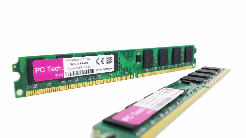 Полная совместимость с новой оперативной памятью 4G (2pcsX2G) DDR2 2 Гб ОЗУ 800 МГц PC2 6400