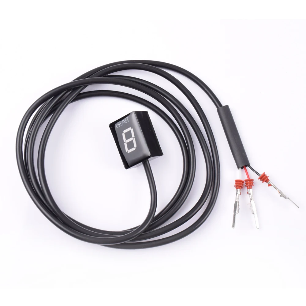 Фото Мотоцикл цифровой измеритель Moto LCD 1-6 уровень Шестерня индикатор для Kawasaki Versys 650 2006-2018 мотоцикл фиксированное кольцо аксессуары №1