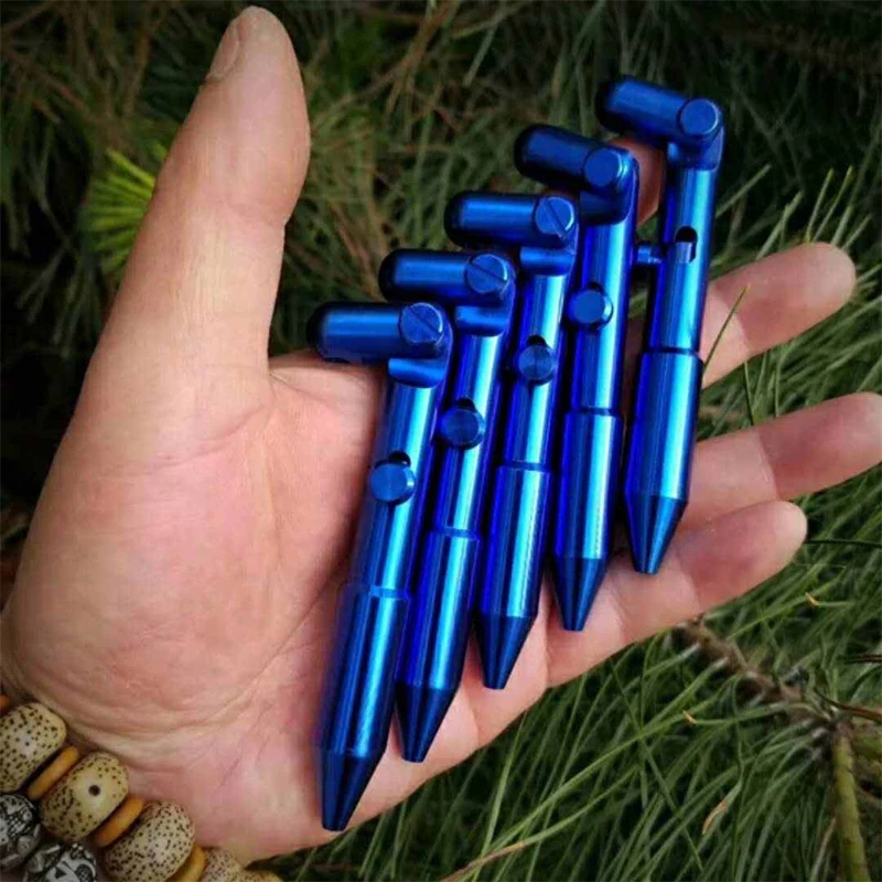 spesifikasi Perangkat Tambahan Pistol Mini Pertahanan Diri Luar Ruangan Pena Taktis Aloi Titanium Untuk Menulis Perlengkapan Kipas Angin Militer