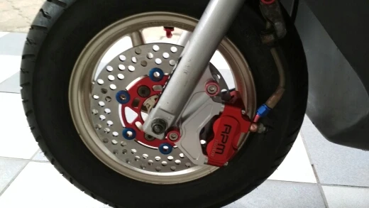 For Honda DIO ZX 50 AF18 AF28 AF25 AF34 AF35 phase modified 200MM brake disc caliper pump | Motorbike Brakes