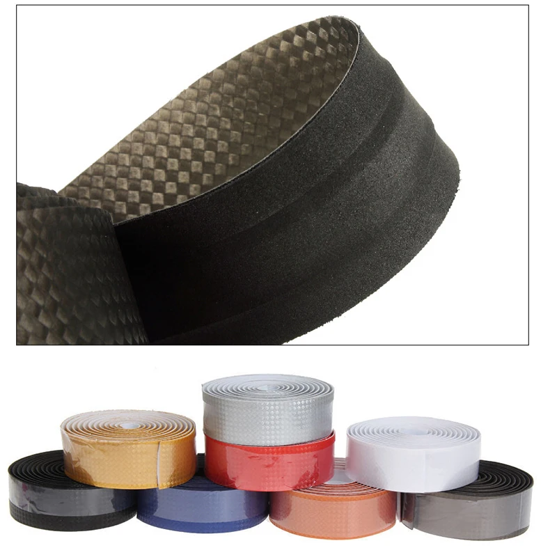 1 пара Противоскользящих рулей для велосипеда лента из углеродного волокна руля