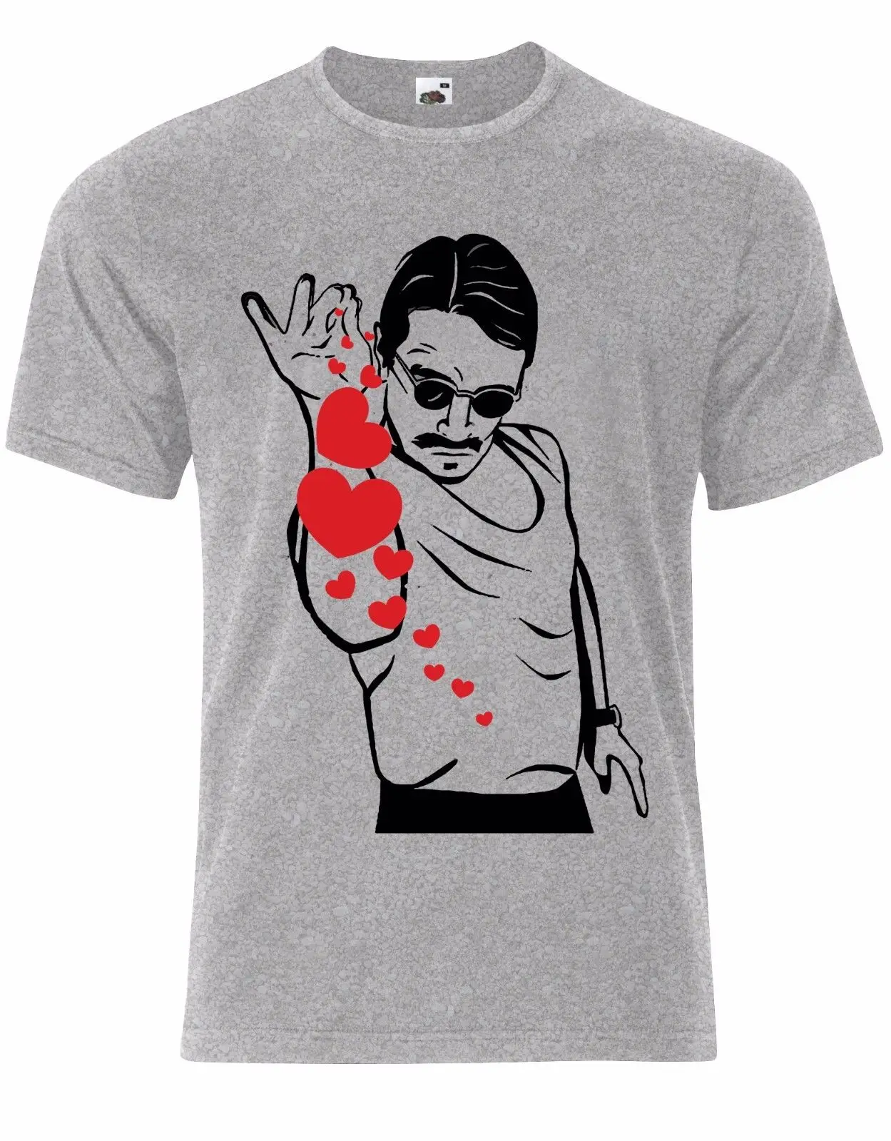 Сердца турецкий соль шеф повар Saltbae Nusret стейк Chop Мужская футболка AJ55 Hipster