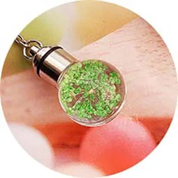 Green Flower 1 шт. креативный светящийся светильник гелевая ручка милые цветы Подвеска черные чернила для ручки Шариковая ручка канцелярские принадлежности Papelaria Caneta школьные принадлежности - Цвет: Green Flower