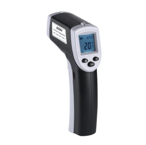 GM320 GREY GM550-50~ 550 C GM320-50-300 цифровой инфракрасный термометр лазерный температурный пистолет пирометр аквариумная излучательная способность регулируемая - Цвет: GM320 GREY